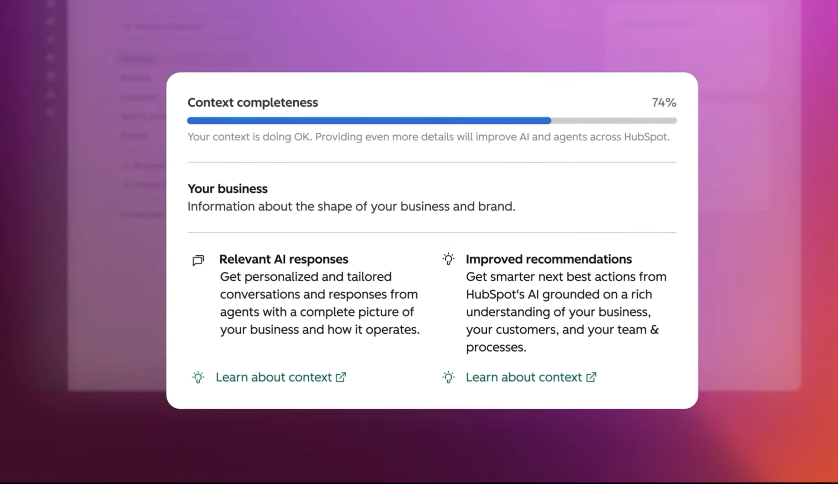 Context Home HubSpot