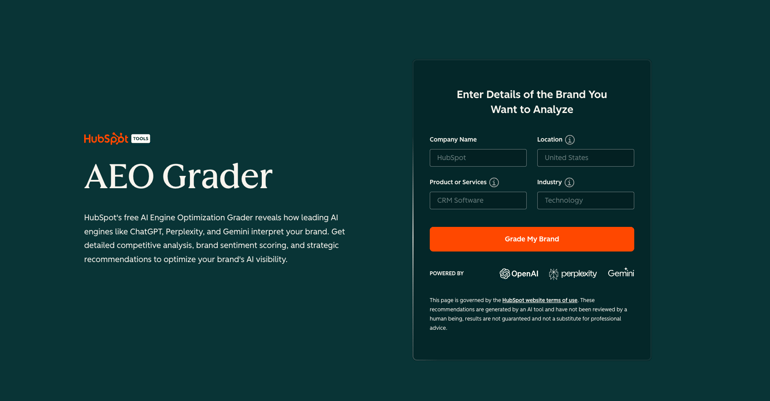 AI Engine Optimization Grader