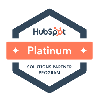 HubSpot Platinum Solutions Partner Program Emblem