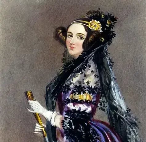 Portrait of Ada Lovelace (1825, public domain)-