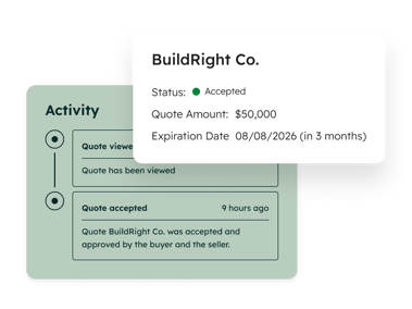 Revenue Hub - CPQ - Quote Activity